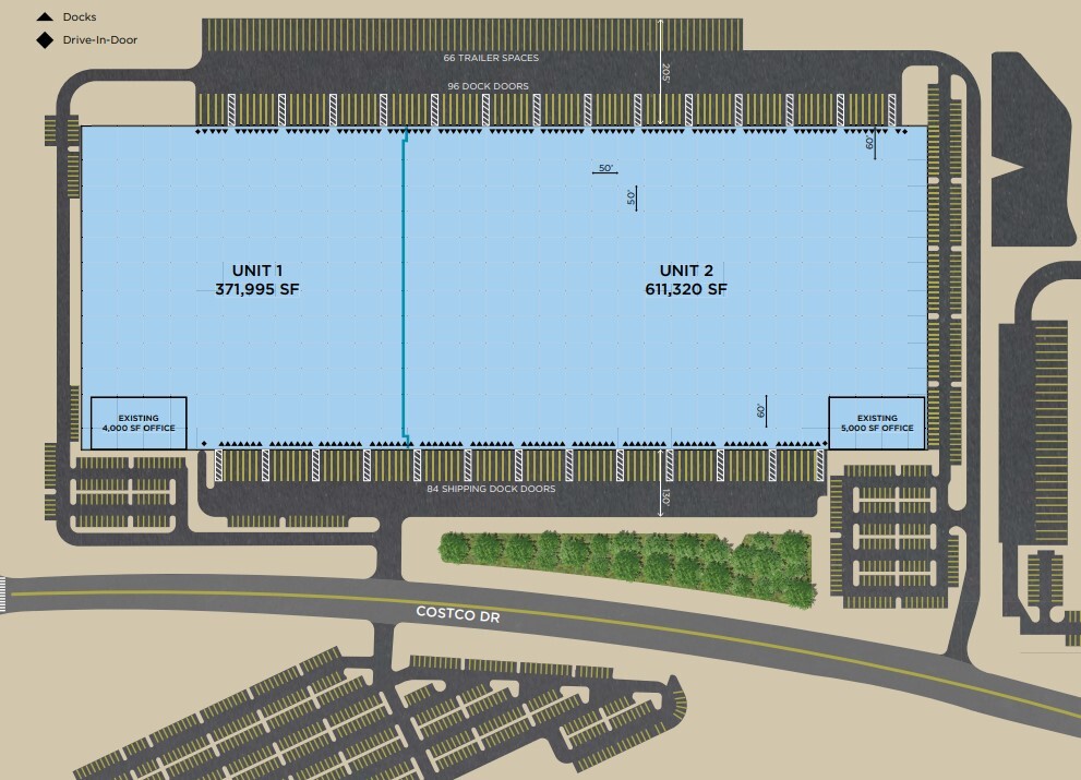 1 Costco Dr, Monroe Township, NJ for lease Floor Plan- Image 1 of 1