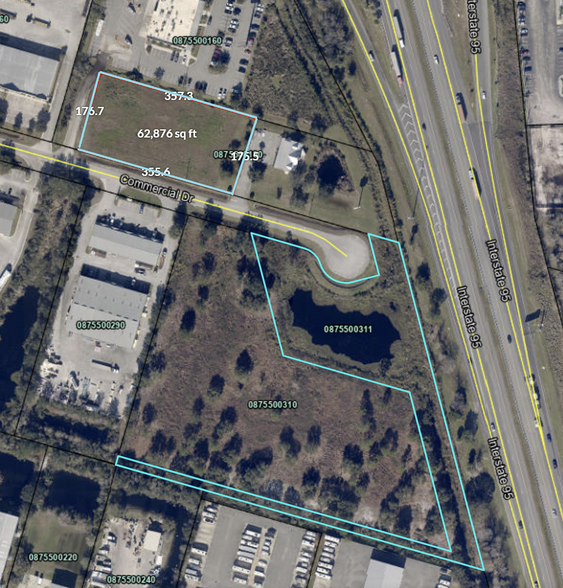 0 Commercial Dr, Saint Augustine, FL for sale - Aerial - Image 2 of 2