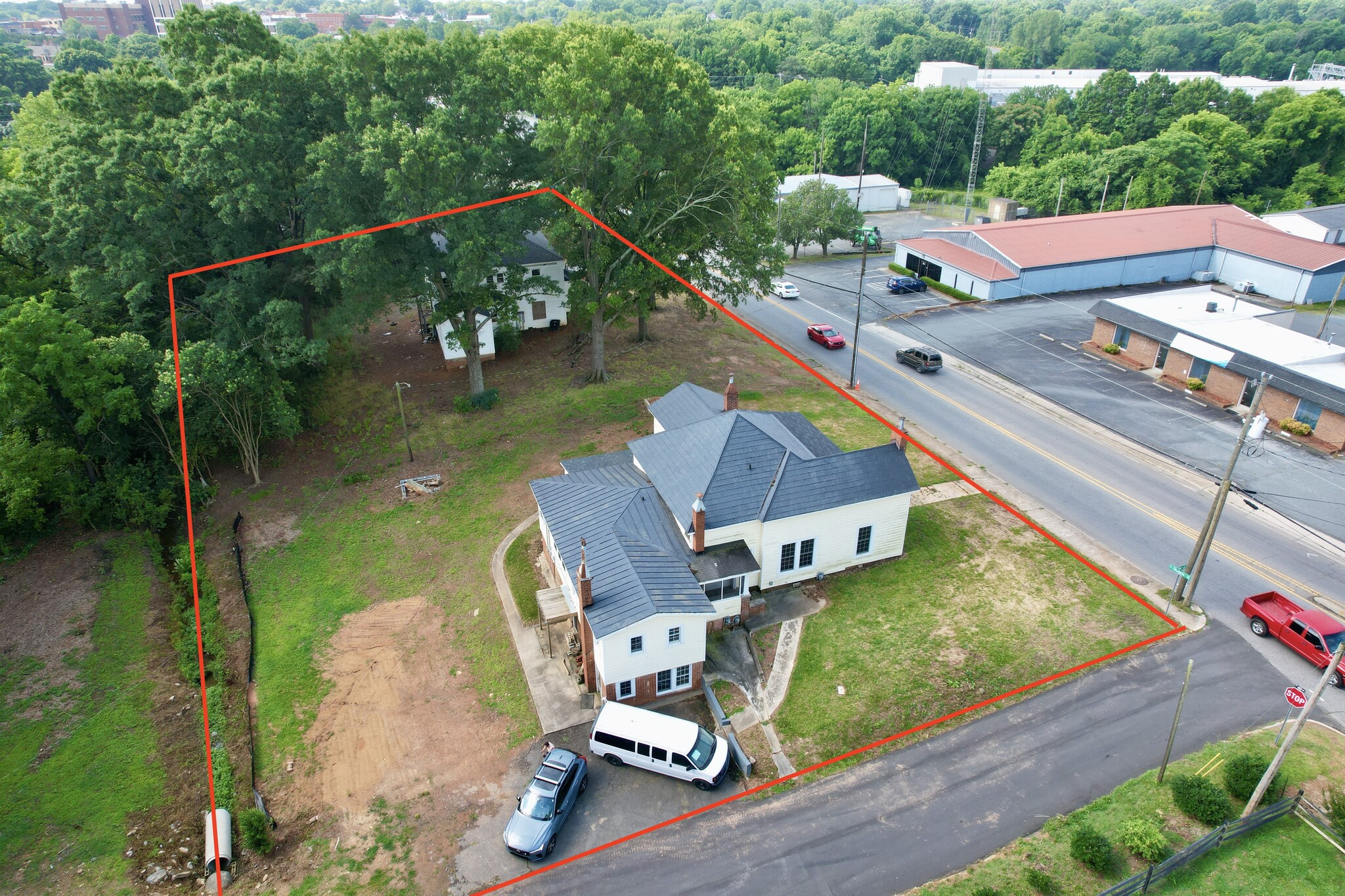 822 N Charlotte Ave, Monroe, NC for sale Aerial- Image 1 of 35