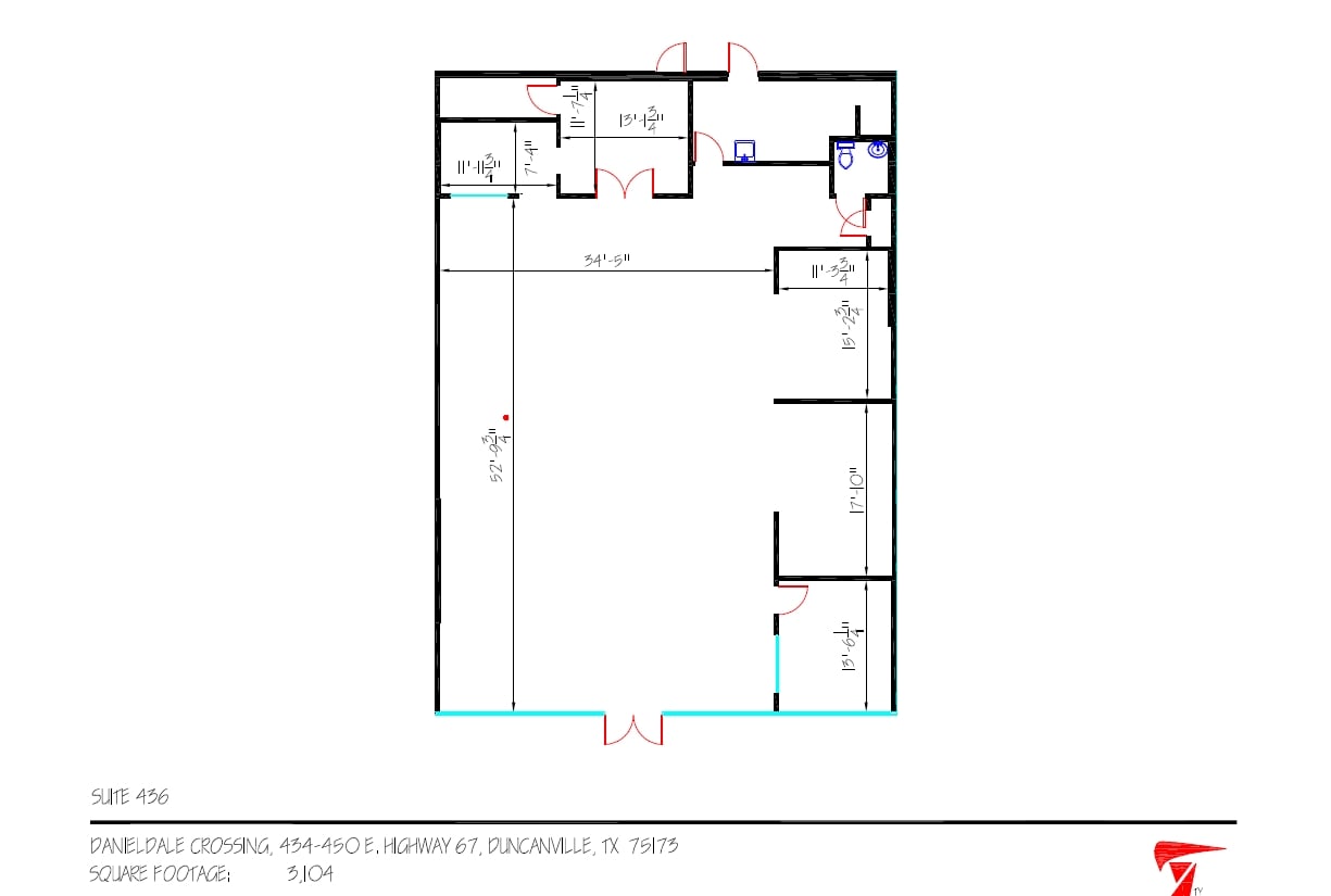 434-450 E Highway 67, Duncanville, TX for sale Floor Plan- Image 1 of 1
