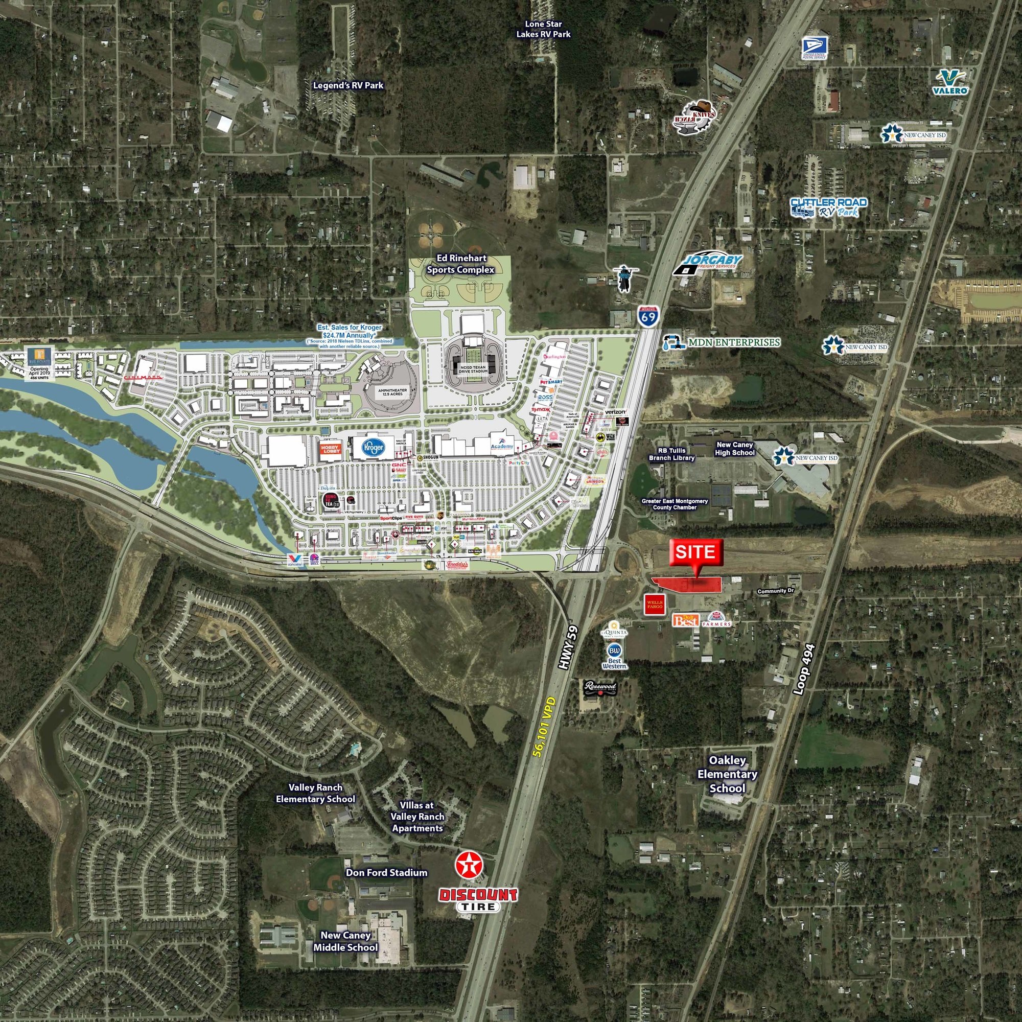 22475 Community Dr, New Caney, TX, 77357 Commercial Land For Sale