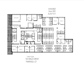 55 Walls Dr, Fairfield, CT for lease Floor Plan- Image 1 of 1