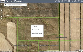 Highway 2 & 127th Road, Epping, ND - aerial  map view