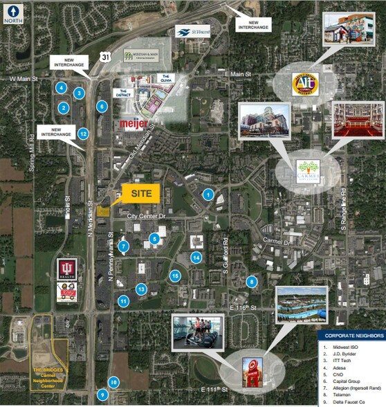 11939 N Meridian St, Carmel, IN for lease - Building Photo - Image 2 of 21