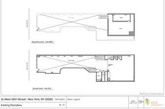 11 W 25th St, New York, NY for lease Floor Plan- Image 2 of 6