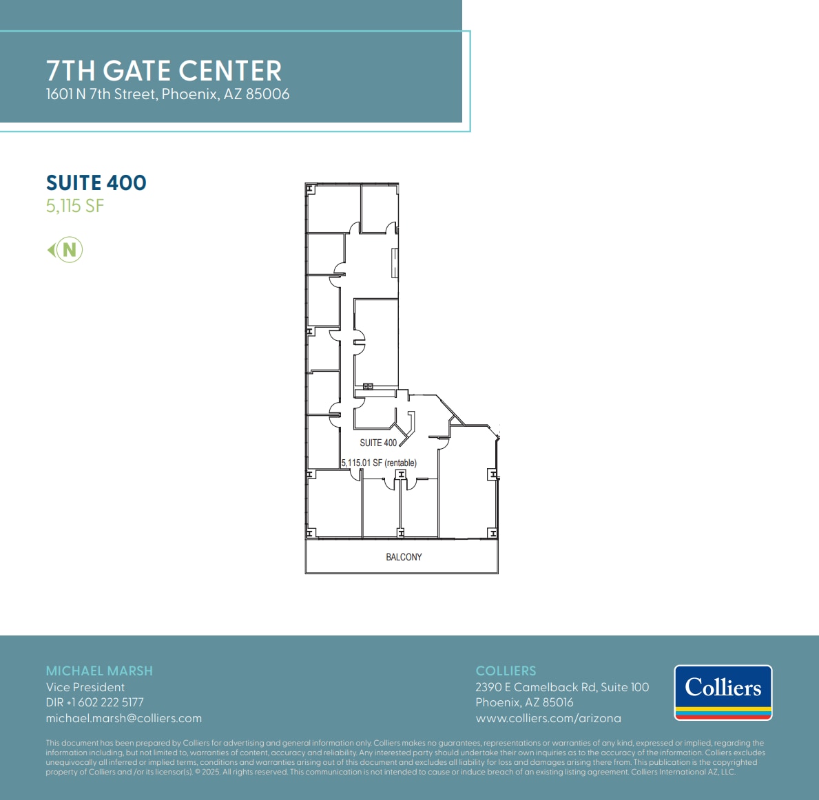 1601 N 7th St, Phoenix, AZ for sale Floor Plan- Image 1 of 1