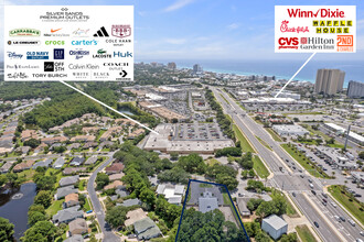 45 South Shore Dr, Miramar Beach, FL - aerial  map view