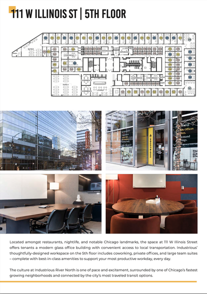 111 W Illinois St, Chicago, IL for lease - Floor Plan - Image 2 of 16