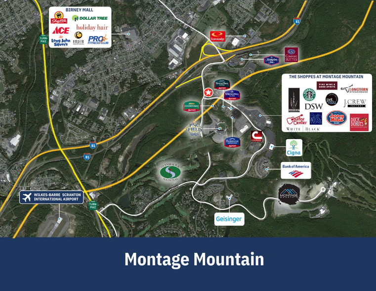 Lot 1 B Glenmaura National blvd, Moosic, PA for lease - Building Photo - Image 2 of 2