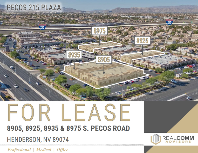 8925 S Pecos Rd, Henderson, NV for lease - Building Photo - Image 1 of 7