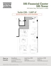 595 S Federal Hwy, Boca Raton, FL for lease Floor Plan- Image 1 of 1