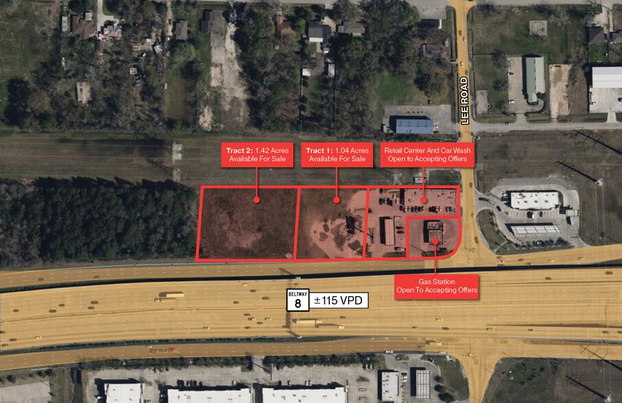 NWC of Beltway 8 & Lee Rd, Houston, TX for sale - Building Photo - Image 1 of 3