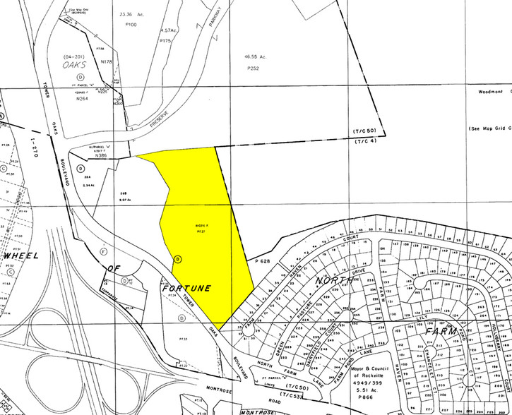 3200 Tower Oaks Blvd, Rockville, MD for sale - Plat Map - Image 3 of 20