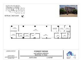 1600 Airport Fwy, Bedford, TX for lease Floor Plan- Image 1 of 1