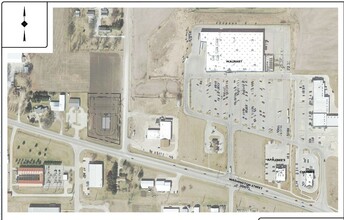 1808 Washington St, Pella, IA - aerial  map view