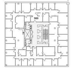 10107-10119 Jasper Av NW, Edmonton, AB for lease Floor Plan- Image 1 of 1