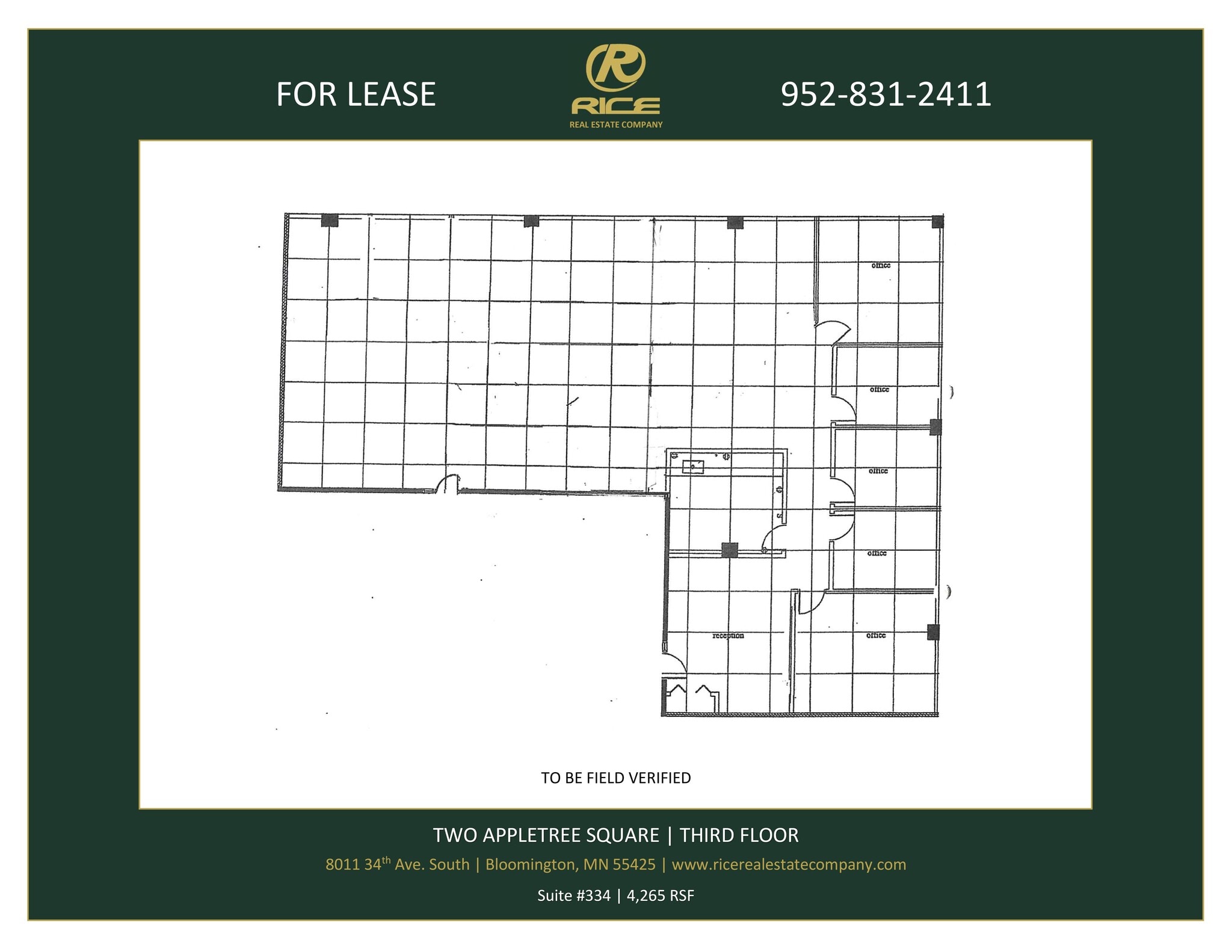 8011 34th Ave S, Bloomington, MN for lease Site Plan- Image 1 of 1