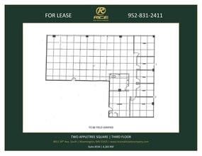 8011 34th Ave S, Bloomington, MN for lease Site Plan- Image 1 of 1
