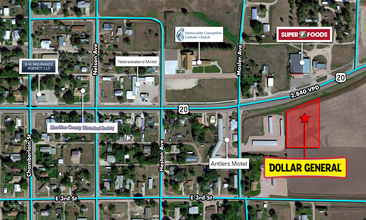 3405 US Hwy 20, Rushville, NE - aerial  map view - Image1