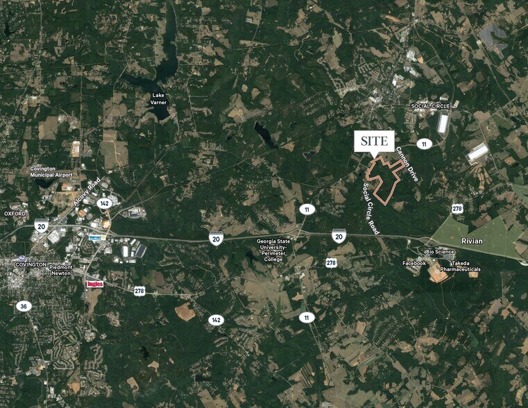 0 Highway 11, Social Circle, GA for sale - Aerial - Image 1 of 1