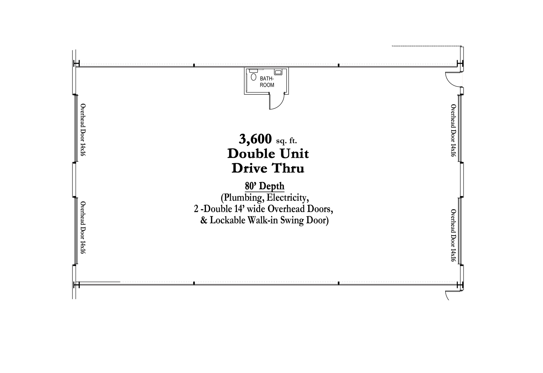 1110 S FM 1788, Midland, TX for lease Floor Plan- Image 1 of 1