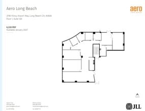 3900 Kilroy Airport Way, Long Beach, CA for lease Floor Plan- Image 1 of 1