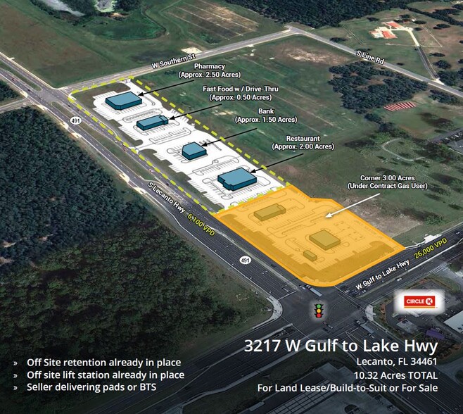 3217 W Gulf To Lake Hwy, Lecanto, FL for lease - Building Photo - Image 1 of 4