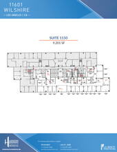 11601 Wilshire Blvd, Los Angeles, CA for lease Floor Plan- Image 1 of 11