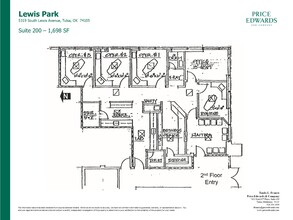 5319 S Lewis Ave, Tulsa, OK for lease Floor Plan- Image 1 of 1