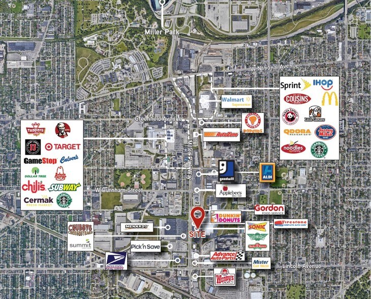 20862094 S Miller Park Way, Milwaukee, WI 53219 The Shoppes of