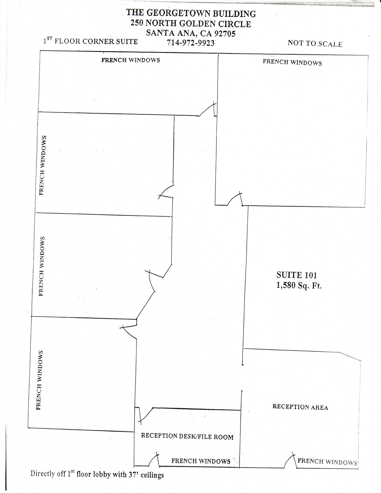 250 N Golden Circle Dr, Santa Ana, CA for lease Site Plan- Image 1 of 1