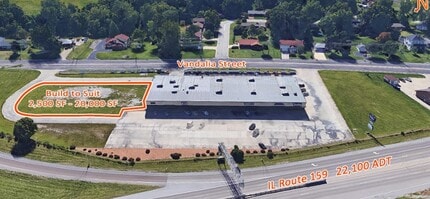 2549 Vandalia St, Maryville, IL for lease Building Photo- Image 1 of 1