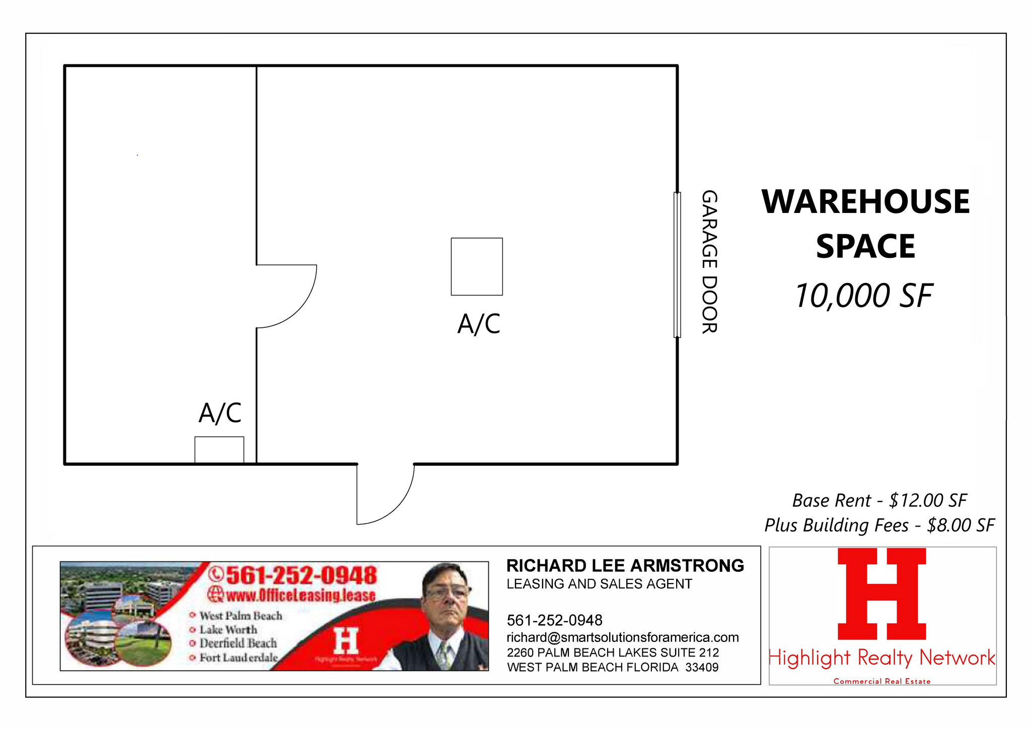 1095 Broken Sound Pky, Boca Raton, FL for sale Floor Plan- Image 1 of 8