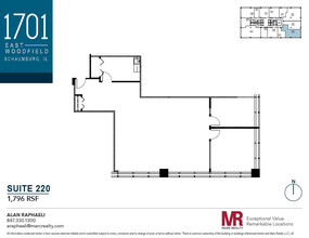 1701 E Woodfield Rd, Schaumburg, IL for lease Floor Plan- Image 1 of 1