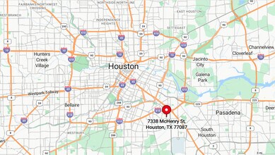 7338 McHenry St, Houston, TX - AERIAL  map view - Image1