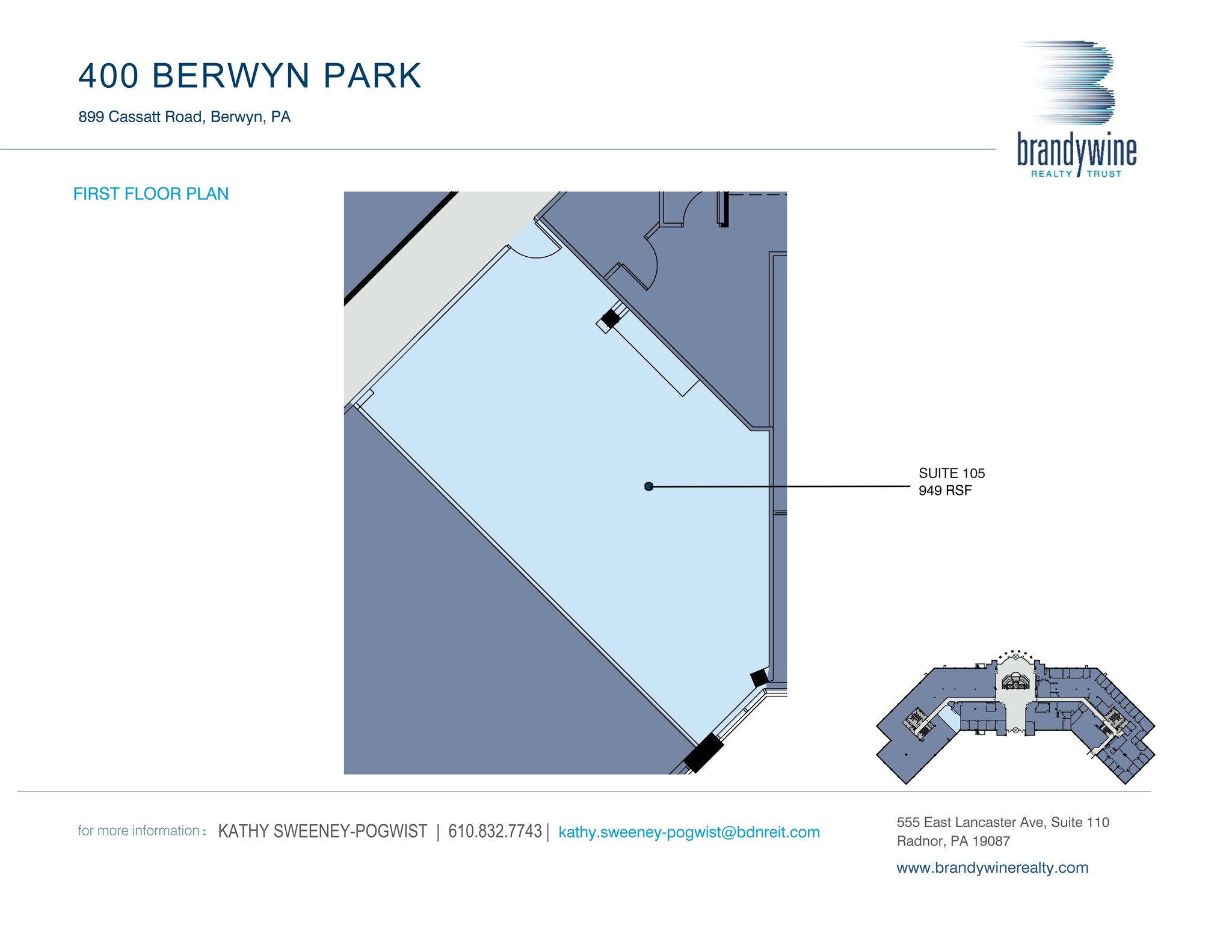 100 Berwyn Park, Berwyn, PA for lease Site Plan- Image 1 of 13