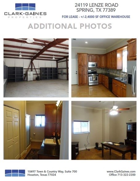24119 Lenze Rd, Spring, TX for lease - Interior Photo - Image 3 of 6