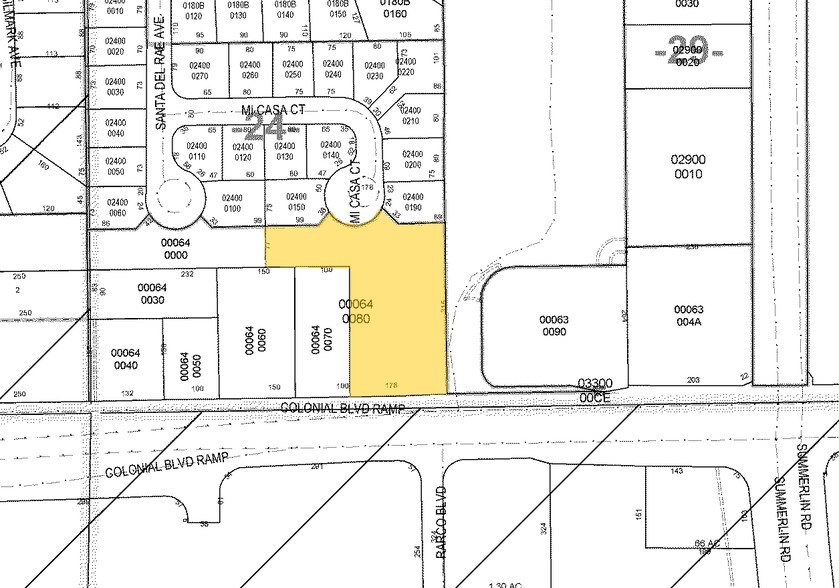 1469 Colonial Blvd, Fort Myers, FL for sale - Plat Map - Image 1 of 1