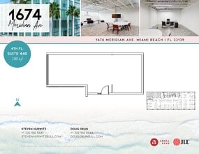 1674 Meridian Ave, Miami Beach, FL for lease Site Plan- Image 1 of 1