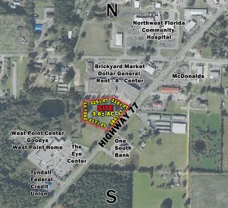 More details for 1332 Highway 77 Hwy, Chipley, FL - Land for Sale