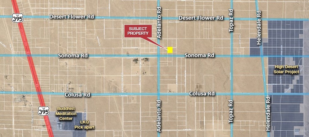 Off Adelanto Rd, Adelanto, CA for sale - Primary Photo - Image 1 of 1