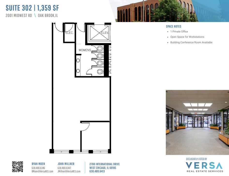 2001 Midwest Rd, Oak Brook, IL for lease Floor Plan- Image 1 of 1