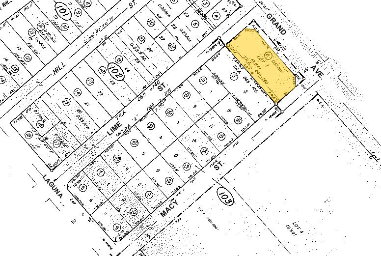 15573 Grand Ave, Lake Elsinore, CA for sale Plat Map- Image 1 of 2