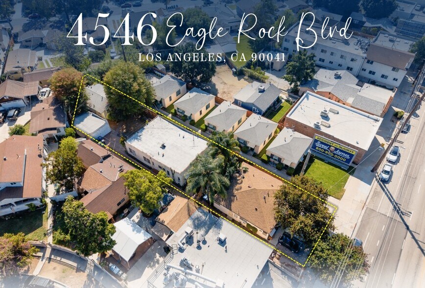 4546 Eagle Rock Blvd, Los Angeles, CA for sale - Building Photo - Image 1 of 33