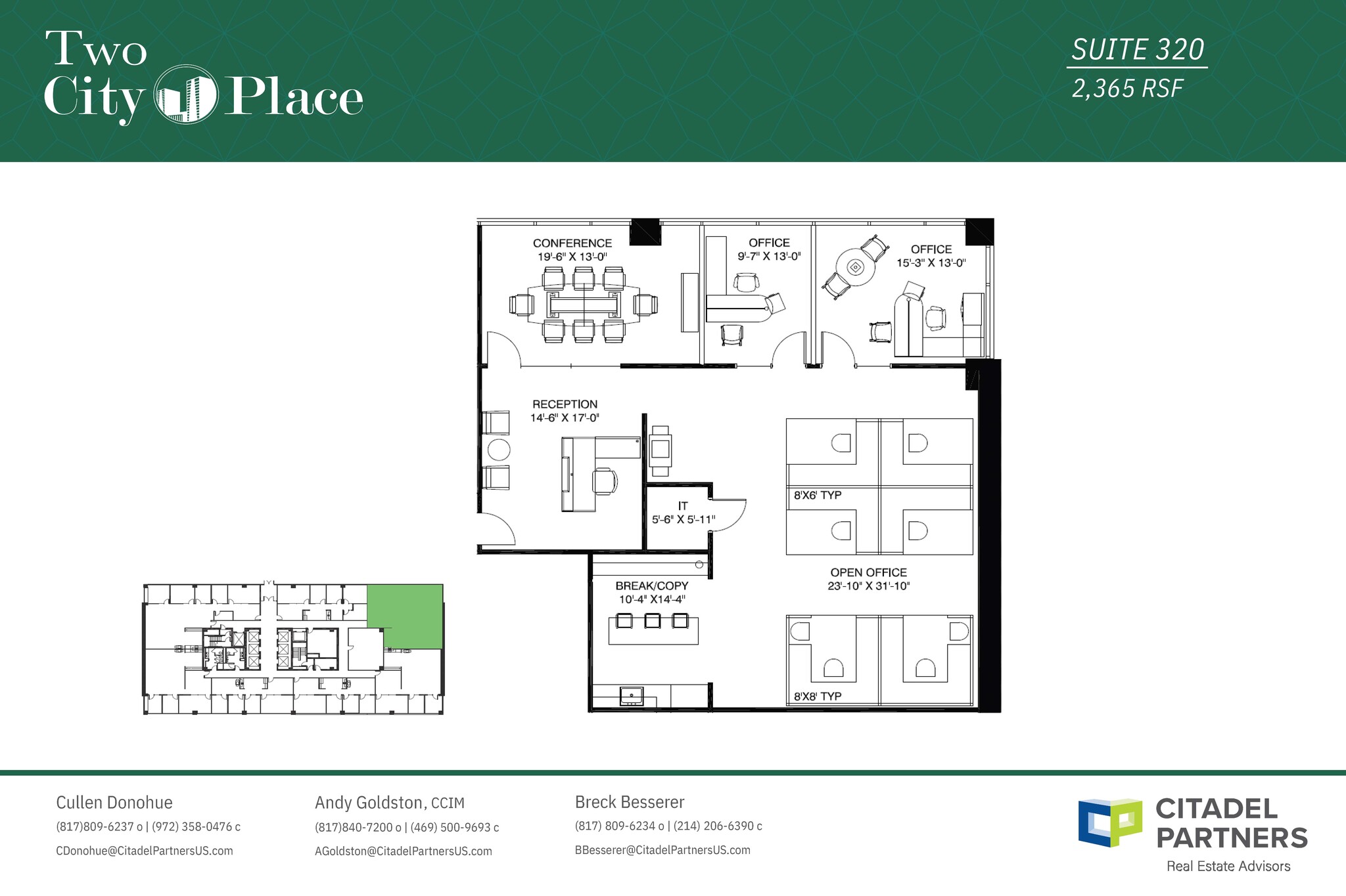 100 Throckmorton St, Fort Worth, TX for lease Floor Plan- Image 1 of 3