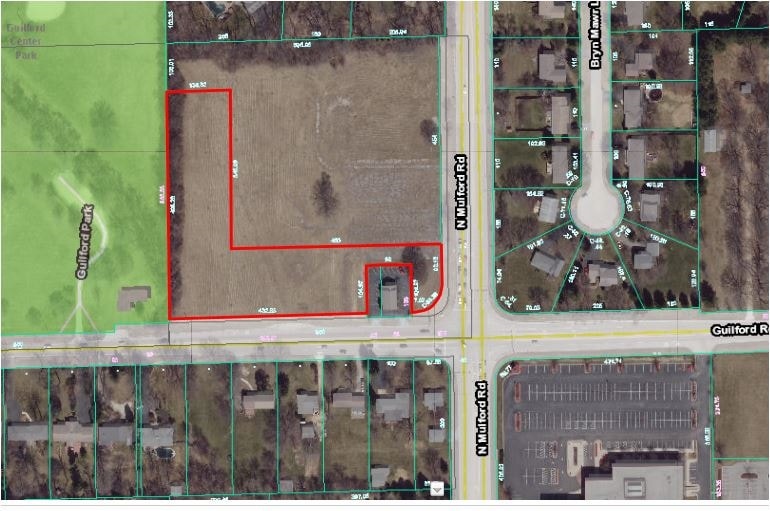 NWC Mulford &Guilford Rd, Rockford, IL for sale - Aerial - Image 3 of 4