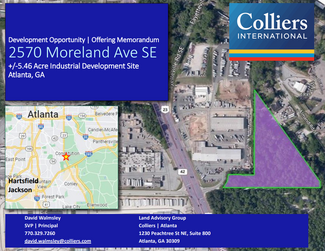 More details for 2570 Moreland SE ave, Atlanta, GA - Land for Sale