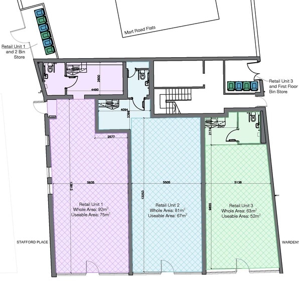 71 High St, Dingwall for lease - Floor Plan - Image 2 of 2