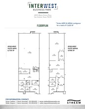 6850-6862 Alamo Downs Pky, San Antonio, TX for lease Floor Plan- Image 1 of 1