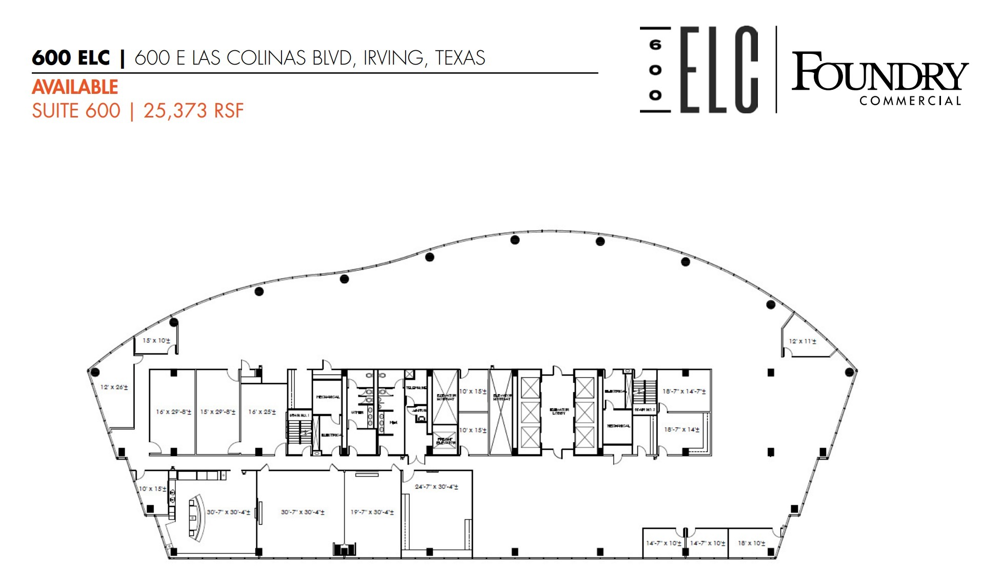 600 E Las Colinas Blvd, Irving, TX for lease Floor Plan- Image 1 of 1